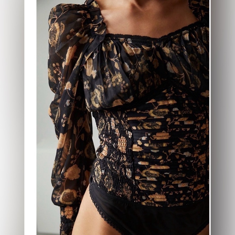 NWOT Free People Brunch Date Bodysuit - Size Large? - Picture 3 of 16